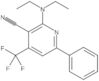 2-(Diethylamino)-6-phenyl-4-(trifluoromethyl)-3-pyridinecarbonitrile