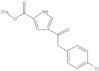 Methyl 4-[2-(4-chlorophenyl)acetyl]-1H-pyrrole-2-carboxylate