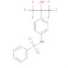 Benzenesulfonamide,N-[4-[2,2,2-trifluoro-1-hydroxy-1-(trifluoromethyl)ethyl]phenyl]-