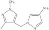 1-[(1,3-Dimethyl-1H-pyrazol-4-yl)methyl]-1H-pyrazol-4-amine