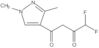 1-(1,3-Dimethyl-1H-pyrazol-4-yl)-4,4-difluoro-1,3-butanedione