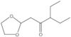 1-(1,3-Dioxolan-2-yl)-3-ethyl-2-pentanon