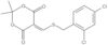 5-[[[(2,4-Dichlorophenyl)methyl]thio]methylene]-2,2-dimethyl-1,3-dioxane-4,6-dione