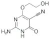 2-AMINO-4-(2-HYDROXYETHOXY)-6-OXO-1,6-DIHYDRO-5-PYRIMIDINECARBONITRILE