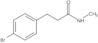 4-Bromo-N-methylbenzenepropanamide