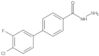 4′-Chloro-3′-fluoro[1,1′-biphenyl]-4-carboxylic acid hydrazide