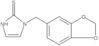 1-(1,3-Benzodioxol-5-ylmethyl)-1,3-dihydro-2H-imidazole-2-thione