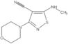 5-(Methylamino)-3-(4-morpholinyl)-4-isothiazolecarbonitrile