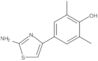 4-(2-Amino-4-thiazolyl)-2,6-dimethylphenol