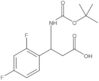 β-[[(1,1-Dimethylethoxy)carbonyl]amino]-2,4-difluorobenzenepropanoic acid