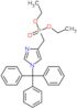 diethyl [(1-trityl-1H-imidazol-4-yl)methyl]phosphonate