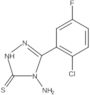 3H-1,2,4-Triazole-3-thione, 4-amino-5-(2-chloro-5-fluorophenyl)-2,4-dihydro-