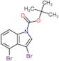 tert-butyl 3,4-dibromo-1H-indole-1-carboxylate