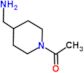 1-[4-(Aminomethyl)piperidin-1-yl]ethanone