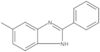 5-Methyl-2-phenylbenzimidazole