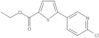 Ethyl 5-(6-chloro-3-pyridinyl)-2-thiophenecarboxylate