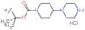 tert-butyl 4-piperazin-1-ylpiperidine-1-carboxylate hydrochloride