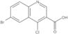 6-Bromo-4-chloro-3-quinolinecarboxylic acid