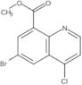 Méthyle 6-bromo-4-chloro-8-quinolinecarboxylate