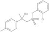 α-[[[(2-Chlorophenyl)methyl]sulfonyl]methyl]-α,4-dimethylbenzenemethanol