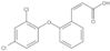 3-[2-(2,4-Dichlorophenoxy)phenyl]-2-propenoic acid