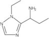 α,1-Diethyl-1H-1,2,4-triazole-5-methanamine