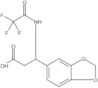 β-[(2,2,2-Trifluoroacetyl)amino]-1,3-benzodioxole-5-propanoic acid