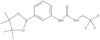 N-[3-(4,4,5,5-Tetramethyl-1,3,2-dioxaborolan-2-yl)phenyl]-N′-(2,2,2-trifluoroethyl)urea