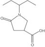 1-(1-Ethylpropyl)-5-oxo-3-pyrrolidinecarboxylic acid