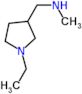 1-(1-ethylpyrrolidin-3-yl)-N-methylmethanamine