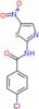 4-chloro-N-(5-nitro-1,3-thiazol-2-yl)benzamide