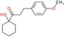 1-(1-hydroxycyclohexyl)-3-(4-methoxyphenyl)propan-1-one