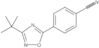 4-[3-(1,1-Dimethylethyl)-1,2,4-oxadiazol-5-yl]benzonitrile
