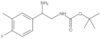 1,1-Dimethylethyl N-[2-amino-2-(4-fluoro-3-methylphenyl)ethyl]carbamate