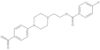 2-[4-(4-Nitrophenyl)-1-piperazinyl]ethyl 4-fluorobenzoate