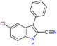 5-chloro-3-phenyl-1H-indole-2-carbonitrile