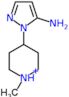 1-(1-methylpiperidin-4-yl)-1H-pyrazol-5-amine