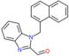 1-(naphthalen-1-ylmethyl)-1H-benzimidazole-2-carbaldehyde