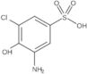 1-Amino-3-chloro-2-hydroxy-5-benzenesulfonic acid