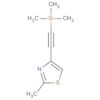 Thiazole, 2-methyl-4-[(trimethylsilyl)ethynyl]-