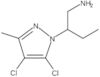 4,5-Dichloro-β-ethyl-3-methyl-1H-pyrazole-1-ethanamine