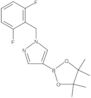 1-[(2,6-Difluorofenil)metil]-4-(4,4,5,5-tetrametil-1,3,2-diossaborolan-2-il)-1H-pirazolo