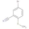 Benzonitrile, 5-bromo-2-(methylthio)-