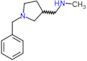 1-(1-benzylpyrrolidin-3-yl)-N-methylmethanamine