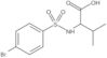 N-[(4-Bromophenyl)sulfonyl]valine