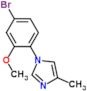 1-(4-bromo-2-methoxyphenyl)-4-methyl-1H-imidazole