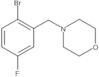 4-[(2-Bromo-5-fluorophenyl)methyl]morpholine