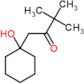 1-(1-hydroxycyclohexyl)-3,3-dimethylbutan-2-one