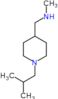 N-methyl-1-[1-(2-methylpropyl)piperidin-4-yl]methanamine