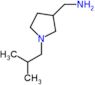 1-[1-(2-methylpropyl)pyrrolidin-3-yl]methanamine